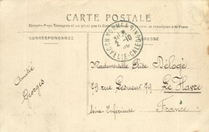 PC CPA NEW CALEDONIA, PACIFIC, NOUMÉA, L'AVENUE WAGRAM, Postcard (b19366)