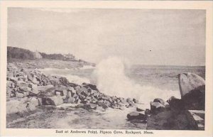 Massachusetts Rockport Surf At Andrews Point Albertype