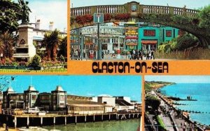 Clacton On Sea Essex Craig Douglas Kung Fu Fighting Live Concert 1970s Postcard