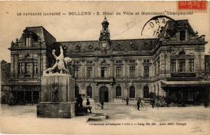 CPA Le VAUCLUSE - BOLLENE - Hotel de Ville et Mon. Charpentier (512025)