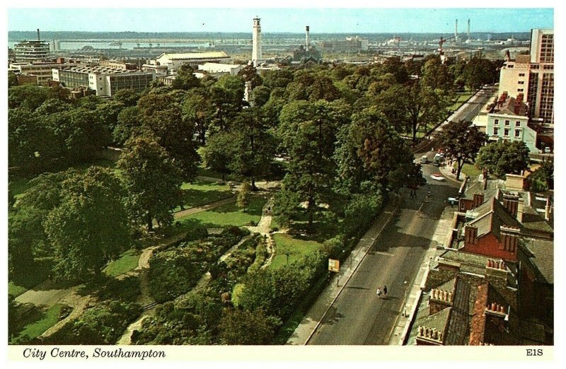 Southampton City Centre England card