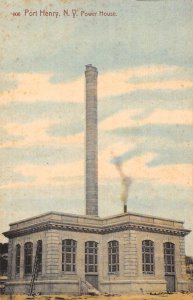 Port Henry New York Power House Vintage Postcard AA32336