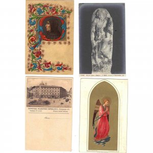 Lot of 4 Antique Postcards of Italy - Lot 536