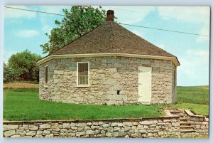 1960 Milton Pennsylvania PA Vintage Postcard Old Octagonal Schoolhouse Building