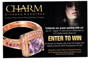 Charm Diamond Centrer, Spring Garden Road, Halifax, Nova Scotia, Advertising