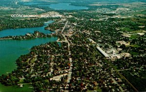 Wisconsin Oconomowoc Aerial View