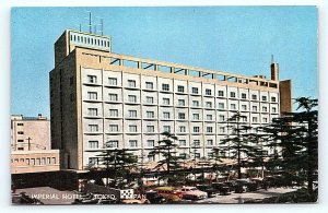 TOKYO, Japan ~ IMPERIAL HOTEL 1950s Cars and VW Bus Postcard