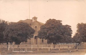 Grammar School - Lindsay, New York NY Postcard