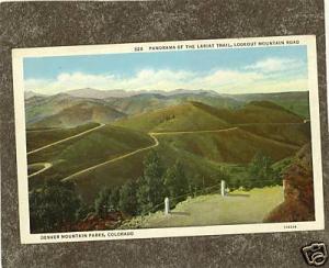 DENVER MOUNTAIN PARK CO COLORADO 1915-30 Postcard
