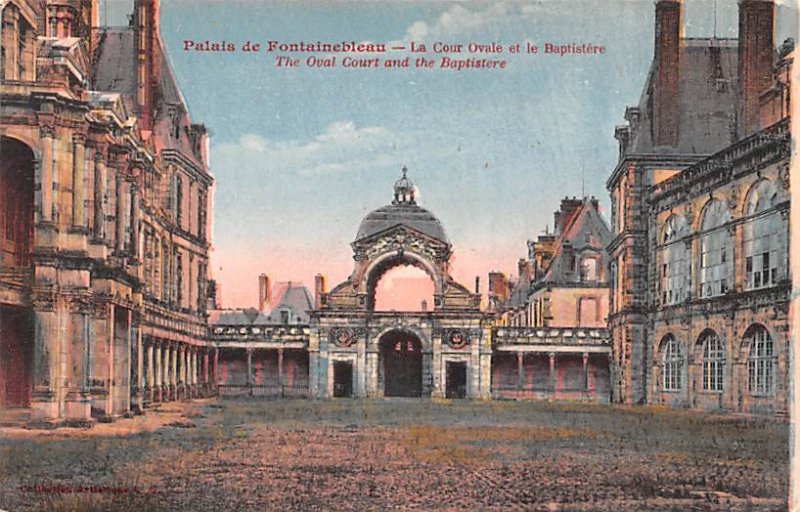 Palais de Fontainebleau France Unused 