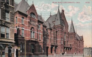 CINCINNATI, Ohio, PU-1908; Music Hall