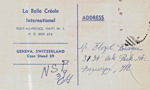 Port Au Prince Haiti~La Belle Creole International~Alcoholic Purchase POSTCARD