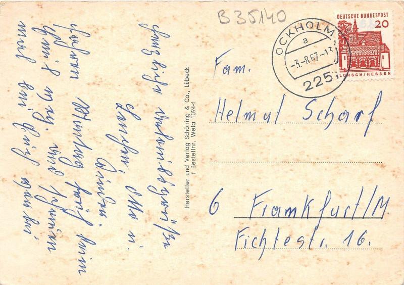 B35140 Wellenbad Sylt  germany