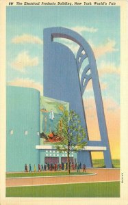 Electrical Products Building New York Exposition 9W 1939 Postcard Teich 14307