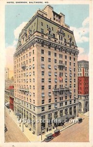 Hotel Emerson - Baltimore, Maryland MD Postcard