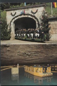 Germany Postcard - Ausfahrtsstollen Im Salzbergwerk Berchtesgaden RR3426