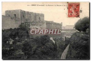 Brest - Le Chateau - Le Donjon - Old Postcard