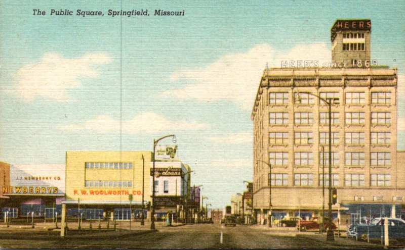 Missouri St Joseph Entrance To Krug Park Advertising Hirsch Brothers Dry Good...