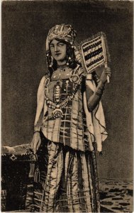 PC ADEN ARAB BEAUTY ETHNIC TYPES YEMEN (a31922)