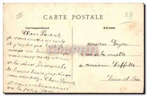 Old Postcard Maisons Laffitte S and O Place Wagram