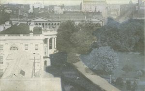 Washington, DC Birdseye View of the White House 1910 Postcard