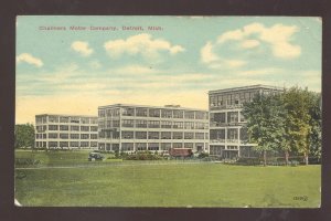 DETROIT MICHIGAN CHALMERS MOTOR COMPANY FACTORY VINTAGE POSTCARD 1912