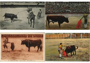 BULLFIGHTING SPORT MOSTLY SPAIN, FRANCE 135 CPA Pre-1940 (L4050)
