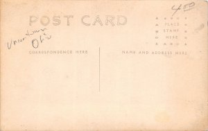 F39/ Uniontown Ohio RPPC Postcard c1910 Stark County Cemetery