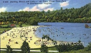 Bathing Beach  - Fairy Stone State Park, Virginia VA  