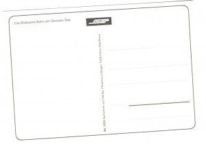 Die Rhatishe Bahn am Davoser,  Railway Train, Switzerland