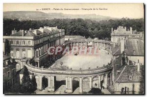 Postcard Old Government House Nancy Hemicycle of Career