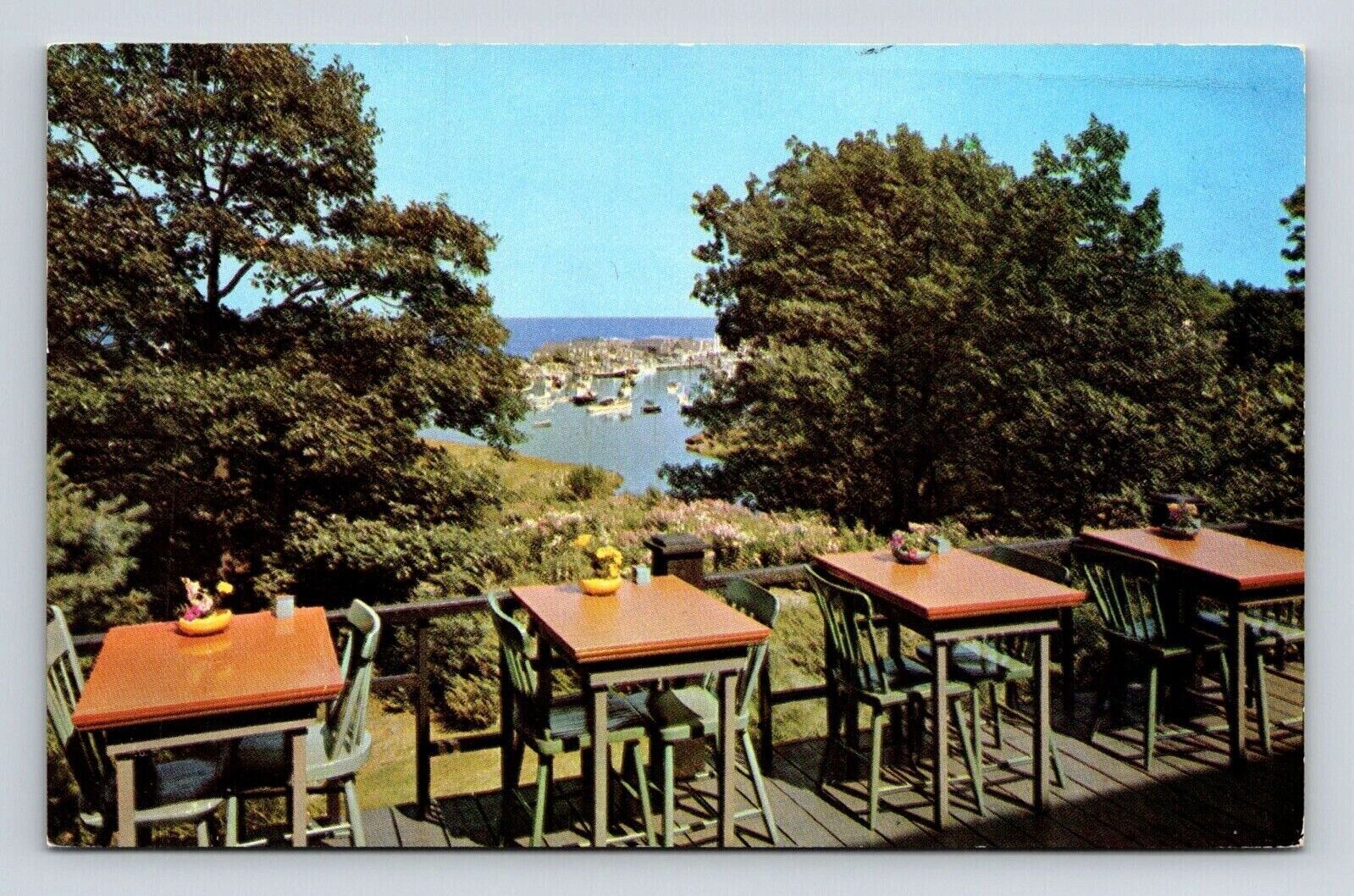 View Perkins Cove Fishing Village Dan Sing Fan Deck Ogunquit Maine ME