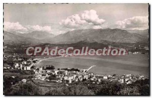 Modern Postcard Ajaccio Vue Generale On The Fond Du Golfe