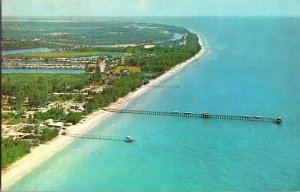 Aerial View, Indian Rocks Beach FL c1969 Vintage Postcard G69