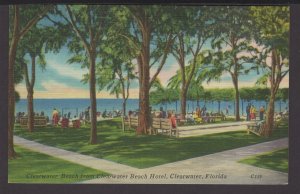 Florida Clearwater Beach from Clearwater Beach Hotel - Linen