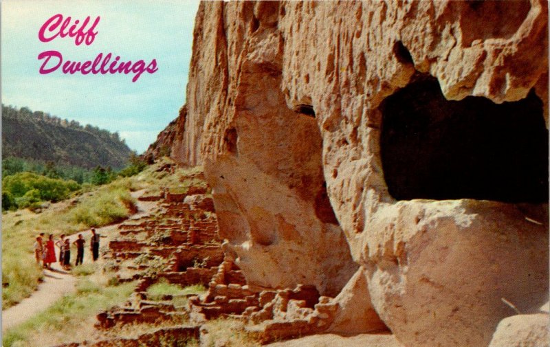 New Mexico, Santa Fe - Cliff Dwellings - [NM-048]