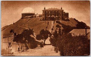 VINTAGE POSTCARD THE LICK OBSERVATORY AT MOUNT HAMILTON CALIFORNIA c. 1910-1922