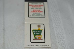 Holiday Inn Anaheim California Holidex 20 Strike Matchbook Cover