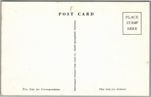 HARFORD PA POST OFFICE VINTAGE POSTCARD