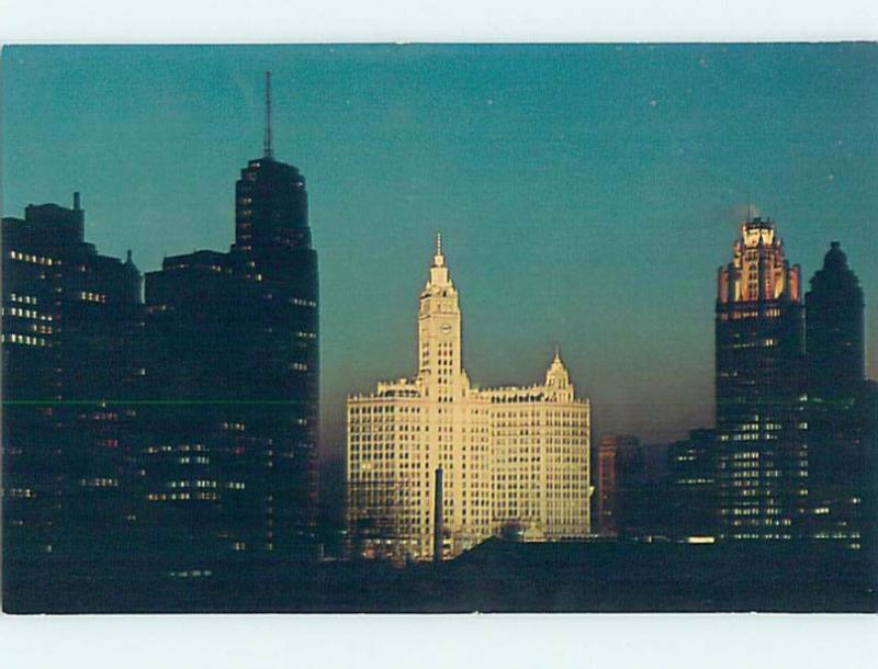 Unused Pre-1980 PANORAMIC VIEW Chicago Illinois IL hp3778