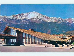 Unused Pre-1980 PALMER HOUSE MOTEL Colorado Springs Colorado CO u0415@