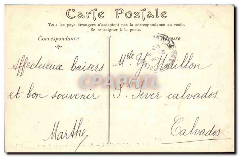 Locquirec Postcard Old Pointe raven The Breakers