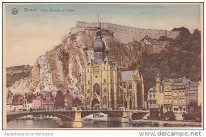 Belgium Dinant Pont Citadelle et Eglise 1929