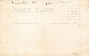 Marietta OH Post Office Butters General Store RPPC Real Photo Postcard