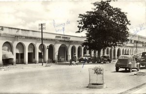 chad tchad, FORT LAMY, Av. Edouard Renard, Groupe Paternelle, Cars (1950s) RPPC