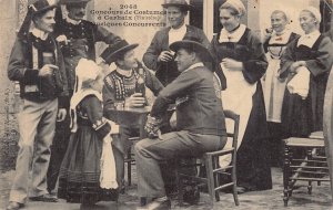 FINISTERE FRANCE~CONCOURS de COSTUMES CARHAIX ~PHOTO POSTCARD