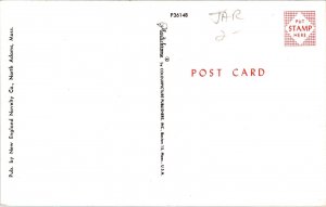 Greetings Mohawk Trail Mass Multi View Native Americans Chrome Postcard 