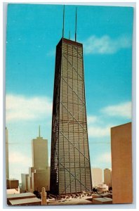 Chicago Illinois IL Postcard John Hancock Center Building Exterior Scene c1960s