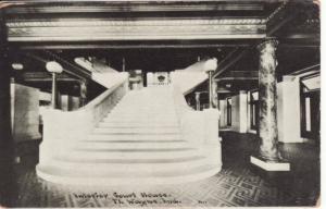 IN   FT WAYNE   COURTHOUSE INTERIOR  postcard