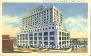 US Post Office & Customs House - St. Paul, Minnesota MN  